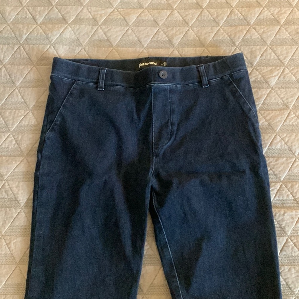 Betabrand Denim “Yoga Dress Pant”
